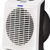 Black+Decker BXSH2000E Termoventilatore, 2000 W, Plastic, Bianco