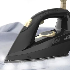 Black+Decker BXSS2400E Ferro da Stiro con Caldaia 2400 W