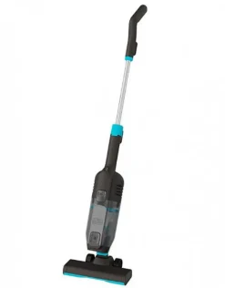 Black & Decker BXVMS601E aspirapolvere 3 in 1, 600 Watt, filtro HEPA, serbatoio 500ml, Lunghezza cavo 5m - Nero e Blu
