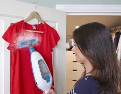 BLACK+DECKER FSMH13E5-QS Lavapavimenti a Vapore Steam-Mop 5in1, Bianco/Blu
