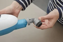 BLACK+DECKER FSMH13E5-QS Lavapavimenti a Vapore Steam-Mop 5in1, Bianco/Blu