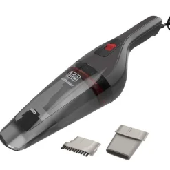 Black+Decker nvb-12-av – recogetodo per Auto, 12 V, capacità di 370 ml, Colore: Grigio/Rosso