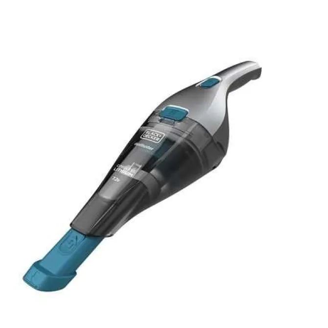 Black & Decker NVC215WA Senza sacchetto Blu, Argento