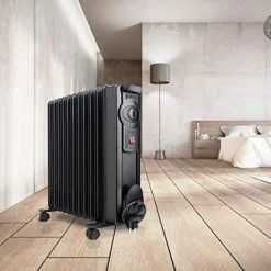 Black+Decker Radiatore ad Olio ad 1500 W Nero