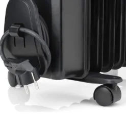 Black & Decker - Radiatore Elettrico ad Olio BXRA2000E da 2000 W, 240 V, 2 modalità di riscaldamento - Nero
