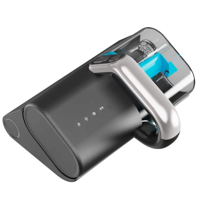 BLACK & DECKER - Scopa elettrica BXMC400E, 400 Watt, filtro HEPA, turbo spazzola, funzione aspirabriciole - Nero e Blu