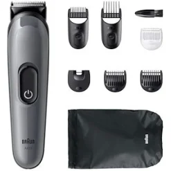 Braun AIO3540 tagliacapelli Nero, Grigio 14 Nichel-Metallo Idruro