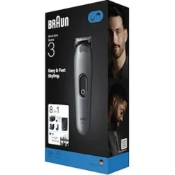 Braun AIO3540 tagliacapelli Nero, Grigio 14 Nichel-Metallo Idruro