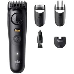 Braun BeardTrimmer 9 BT5520 regolabarba Batteria 40 2 cm Bagnato e secco Nero