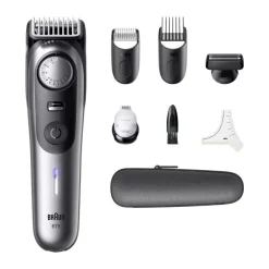 Braun BeardTrimmer 9 BT9520 regolabarba Batteria 52 2cm Nero e Grigio