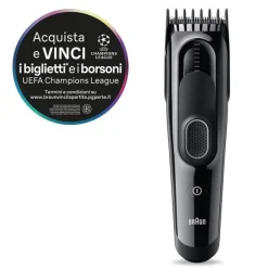 Braun HC5530 tagliacapelli Nero 17 Nichel-Metallo Idruro