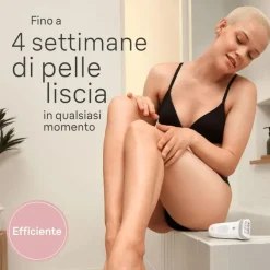 Braun Silk-épil 7 Depilatore Donna, Epilatore Elettrico Donna Con Testina Ampia Per Una Epilazione Semplice, Wet & Dry, Pelle Liscia a Lungo, 7-041, Bianco/Argento