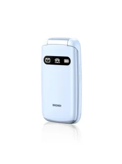 Brondi Amico Favoloso Bianco Metal Telefono Cellulare Senior