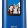Brondi Amico Prezioso 7,11 cm (2.8") Blu Telefono per anziani