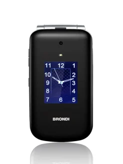 Brondi Amico Supervoice 2.8" Nero Telefono per anziani