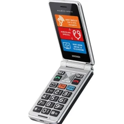 Brondi 10282060 cellulare 7,11 cm (2.8'') 119 g Nero, Argento Telefono per anziani