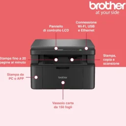 Brother DCPL1642WXL stampante
