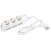 BTCINO - 3699DB - Prolunga multipresa elettrica 9 Posti - Bianco