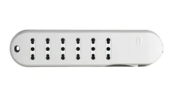 bticino Slim6 prolunghe e multiple 1,5 m 6 presa(e) AC Interno - Bianco