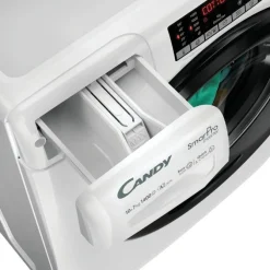 Candy Lavasciuga 10+7 Kg Cl.E 58 cm 1400 g Inverter Vapore Wifi CSOW41076TWMB0-S