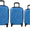 Capri Vice Set 3 pz di valigie trolley colore Blu Royal - Misura Grande/Media/Piccola