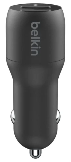 Caricabatteria Auto BELKIN 24W Doppia Porta USB-A