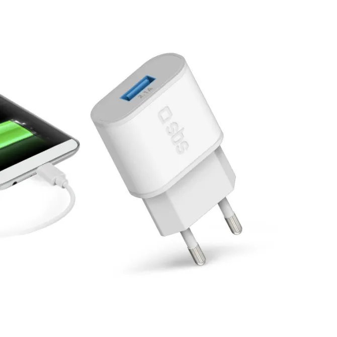 Caricabatterie da viaggio da 2100 mAh, USB