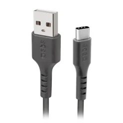 Cavo USB A a USB C SBS TECABLETC220K 2m Nero – Trasferimento veloce e praticità