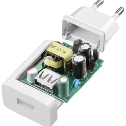 Cellularline Adaptive Fast Charger Kit 15W Bianco