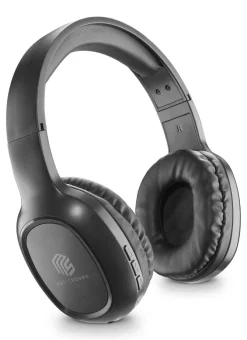 CELLULARLINE - BTHEADBBASICMSK Cuffie a padiglione chiuso, durata 14h, Bluetooth, Microfono incorporato - Nero