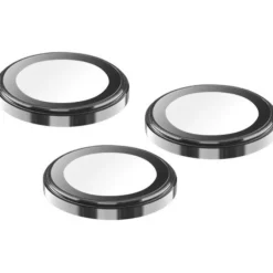 CELLULARLINE CAMERA LENS RING per iPhone – Protezione trasparente e sottile per lenti fotocamera