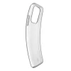 Cellularline Fine - iPhone 13 Pro Max Cover in gomma morbida ultra sottile e trasparente Trasparente
