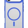 Cellularline ICONIC MAG Custodia MagSafe Trasparente con Bordi Colorati per iPhone
