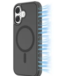 CELLULARLINE ICY MAG Custodia iPhone MagSafe con Dissipazione Calore e Protezione Militare