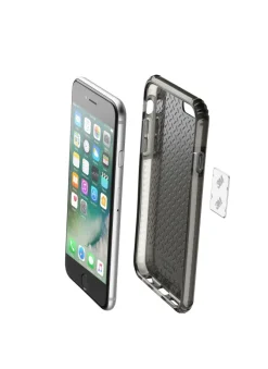CELLULARLINE - MAG4PILOTFORCE Supporto smartphone da auto magnetico con fissaggio a ventosa, Universale - Nero