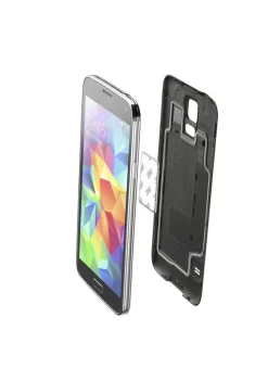 CELLULARLINE - MAG4PILOTFORCE Supporto smartphone da auto magnetico con fissaggio a ventosa, Universale - Nero