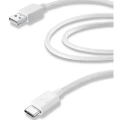 Cellularline 38570 2m USB A USB C Maschio Maschio Bianco cavo USB