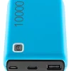 Cellularline Power Bank ESSENCE 10000 Caricabatterie portatile da 10000mAh Blu