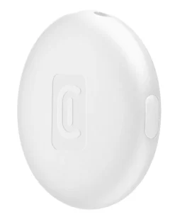 Cellularline TRACY TAG - Trova Oggetti compatibile con Apple iOS Find Me - Compatibile con Accessori Airtag - Batteria sostituibile (durata 1 anno) - Resistente a polvere ed acqua - Bianco