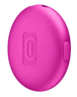 Cellularline TRACY TAG - Trova Oggetti compatibile con Apple iOS Find Me - Compatibile con Accessori Airtag - Batteria sostituibile (durata 1 anno) - Resistente a polvere ed acqua - Rosa