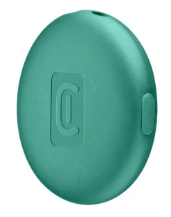 Cellularline TRACY TAG - Trova Oggetti compatibile con Apple iOS Find Me - Compatibile con Accessori Airtag - Batteria sostituibile (durata 1 anno) - Resistente a polvere ed acqua - Verde