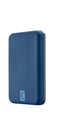 Cellularline Wireless power bank MAG 5000 Caricabatterie portatile compatibile con MagSafe Blu