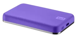 Cellularline Wireless power bank MAG 5000 Caricabatterie portatile compatibile con MagSafe Viola