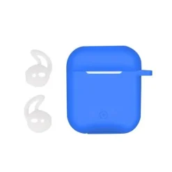 Celly Aircase Custodia per Airpods Blu