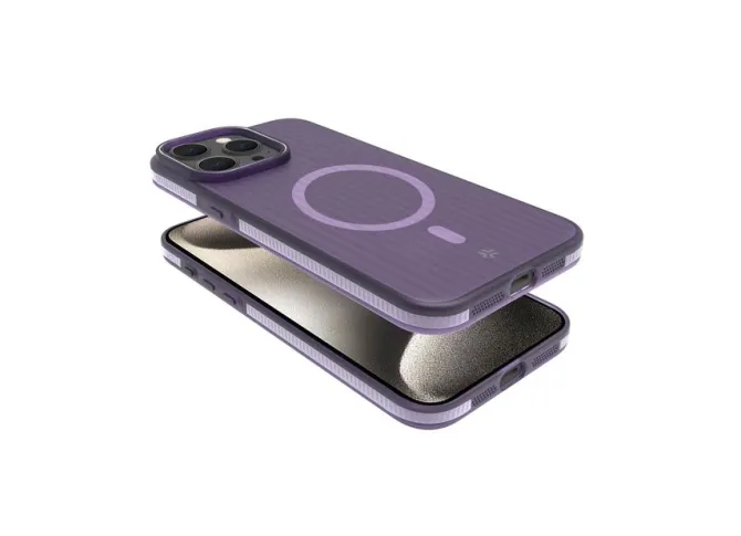 CELLY - Custodia Celly Magsuit per Apple iPhone 16 - Viola