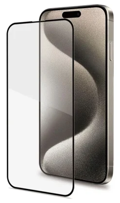 Celly - FULLGLASS1080BK Proteggischermo Celly Fullglass per iphone 16 plus - Nero
