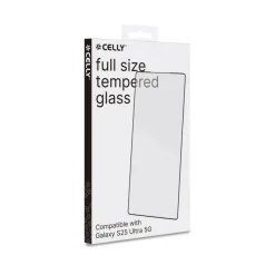 CELLY - FULLGLASS1122BK - Vetro protettivo per Galaxy S25 Ultra 5G - Nero