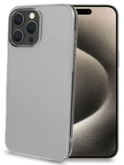 Celly - GELSKIN1081 custodia trasparente per IPhone 16 Pro Max