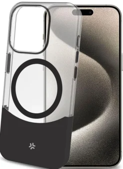 Celly Magdual con MagSafe Cover per Apple iPhone 16 Pro Max - Nero