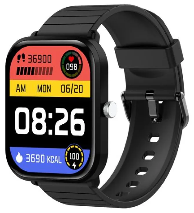 Celly Smartwatch Uomo Donna con Contapassi, Monitoraggio Salute e Allenamento